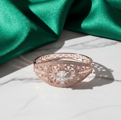 Bridal Cubic Zirconia Bracelet - Opal Touch