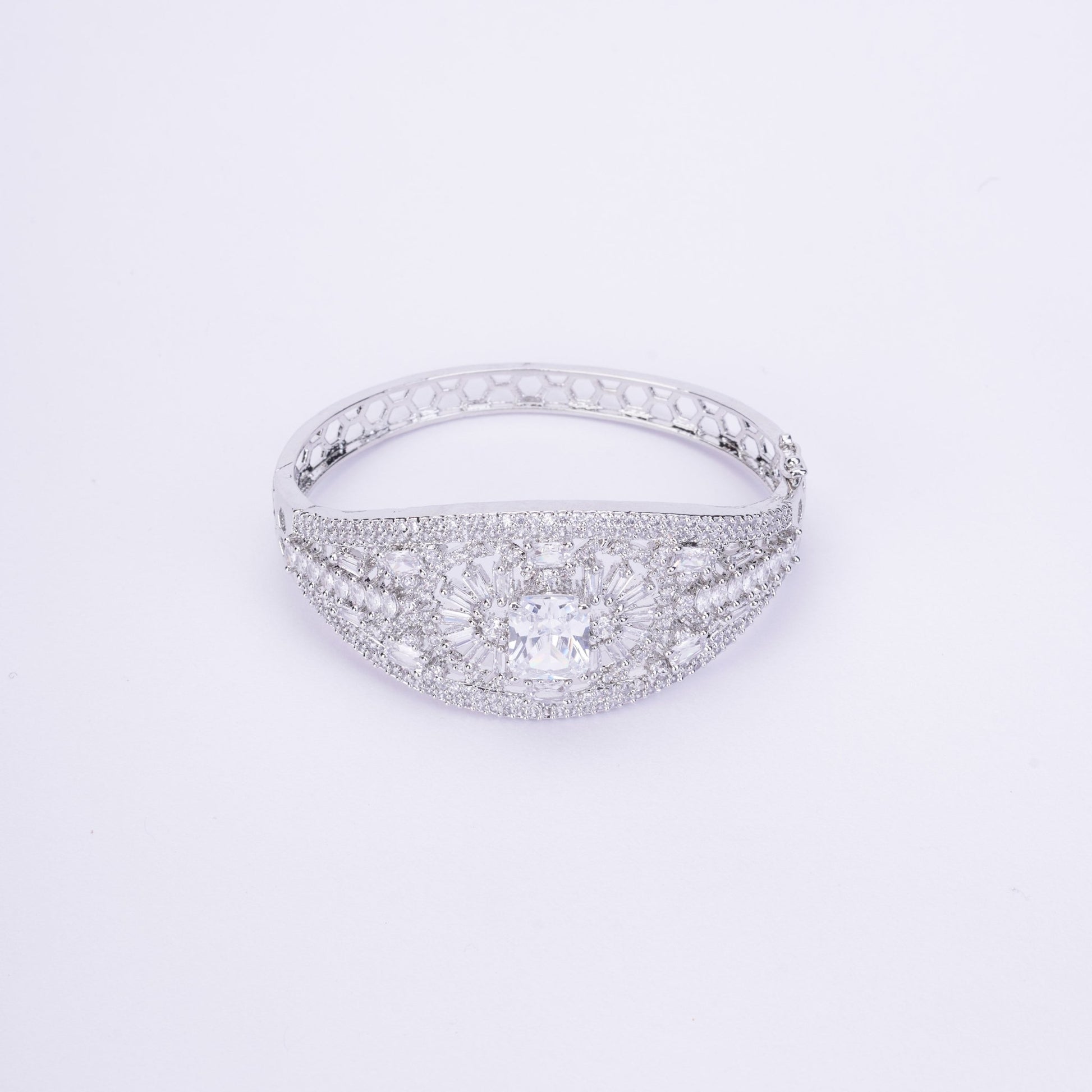 Opal Touch - Bridal Cubic Zirconia Bracelet - Bracelet