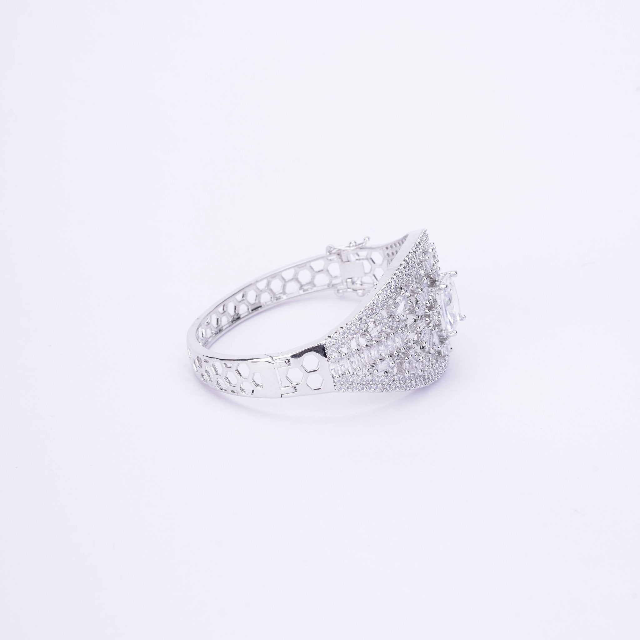 Opal Touch - Bridal Cubic Zirconia Bracelet - Bracelet