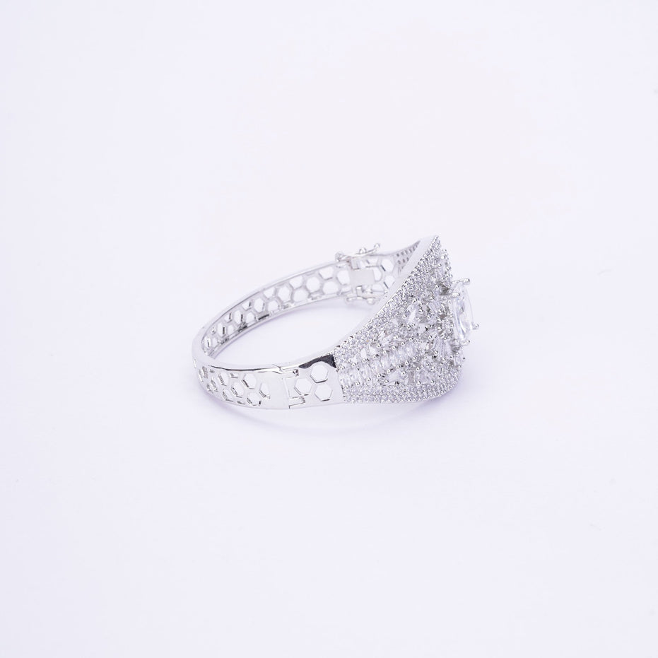 Opal Touch - Bridal Cubic Zirconia Bracelet - Bracelet