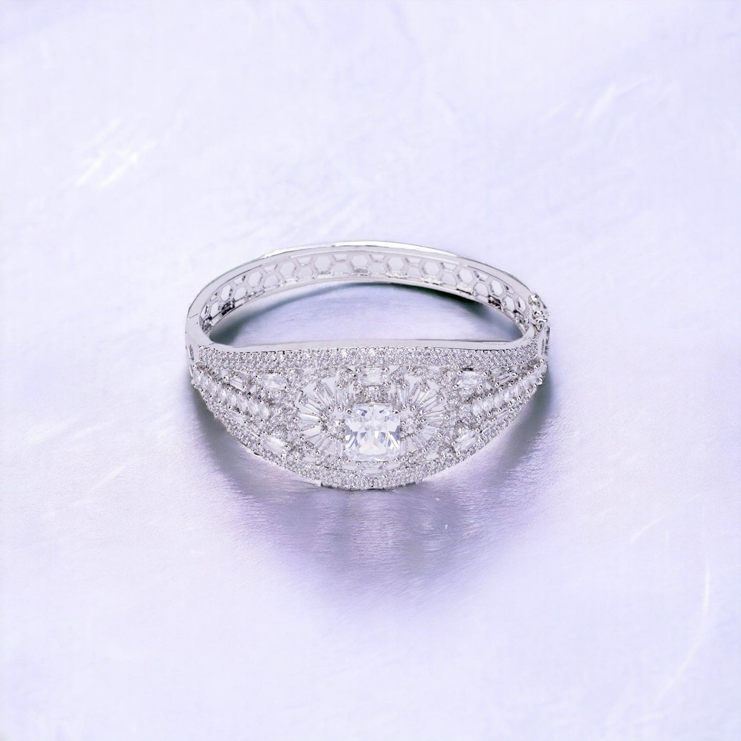 Opal Touch - Bridal Cubic Zirconia Bracelet - Bracelet