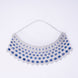 Opal Touch - Bridal Cubic Zirconia Chocker Necklace Set With Tika - Necklace