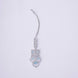 Opal Touch - Bridal Cubic Zirconia Chocker Necklace Set With Tika - Necklace