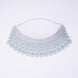 Opal Touch - Bridal Cubic Zirconia Chocker Necklace Set With Tika - Necklace