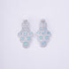 Opal Touch - Bridal Cubic Zirconia Chocker Necklace Set With Tika - Necklace