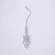 Opal Touch - Bridal Cubic Zirconia Chocker Necklace Set With Tika - Necklace