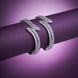 Opal Touch - Cascading Twilight Whispers Rhodium Bangles (Pack of 2) - Bangles