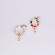 Nose Pin - Celestial Bloom Combo Gold Plated Nose pins - Opal Touch