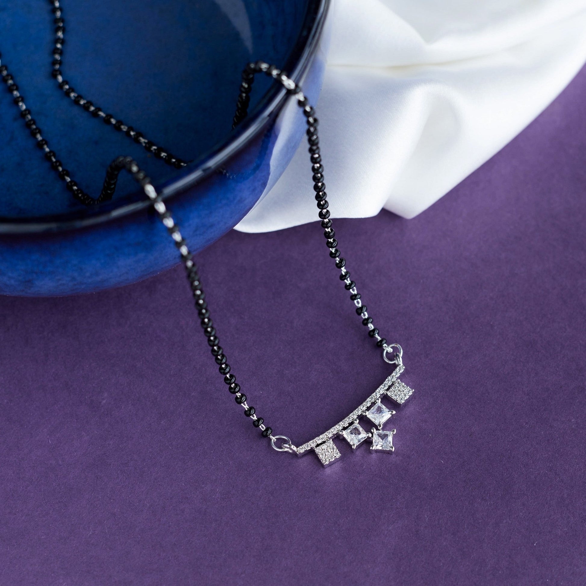 Mangalsutra - Celestial Bond Mangalsutra - Opal Touch