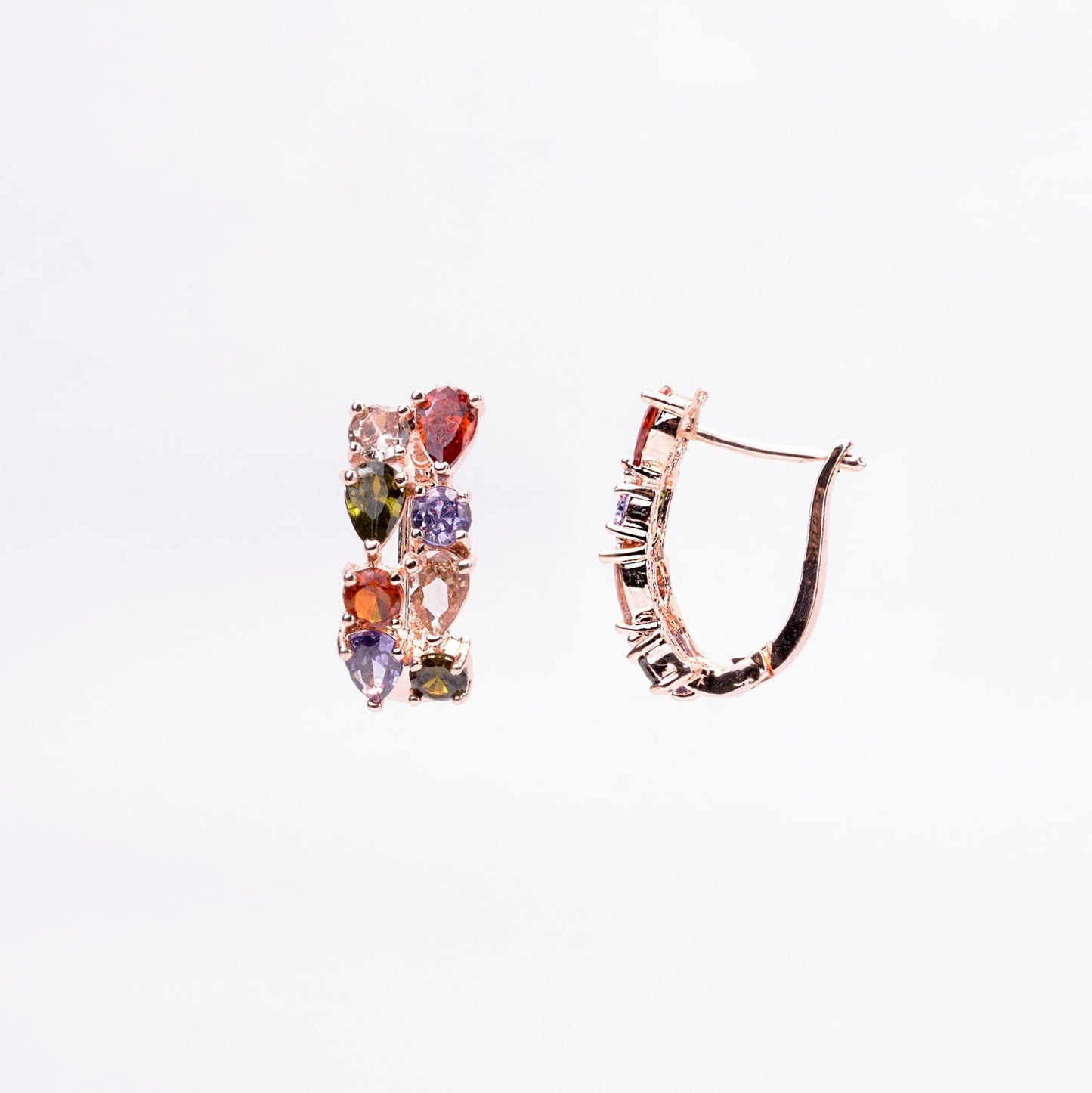 Opal Touch - Celestial Charm Navaratan Studs - Studs