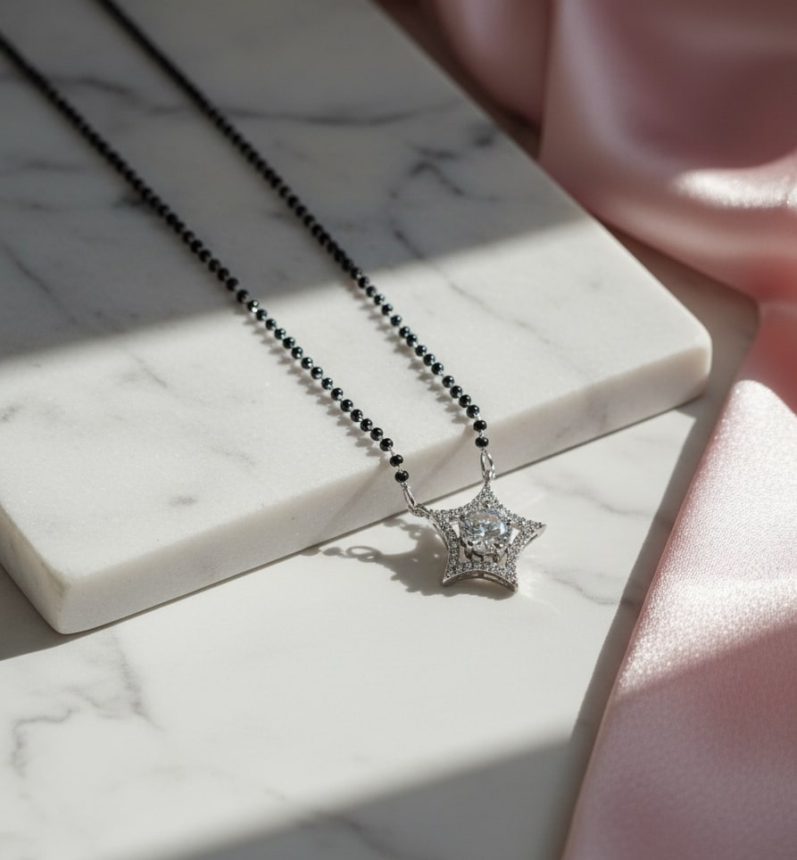 Celestial Charms Mangalsutra - Opal Touch