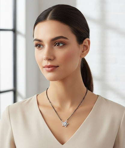 Celestial Charms Mangalsutra - Opal Touch