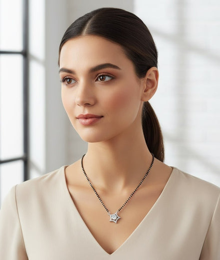 Celestial Charms Mangalsutra - Opal Touch