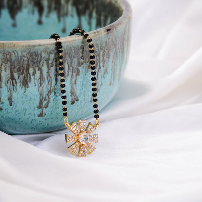 Mangalsutra - Celestial Gold Mangalsutra - Opal Touch