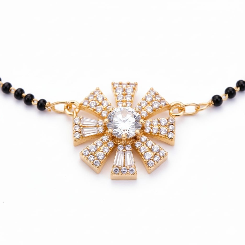 Celestial Gold Mangalsutra - Opal Touch