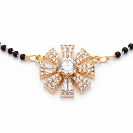 Celestial Gold Mangalsutra - Opal Touch