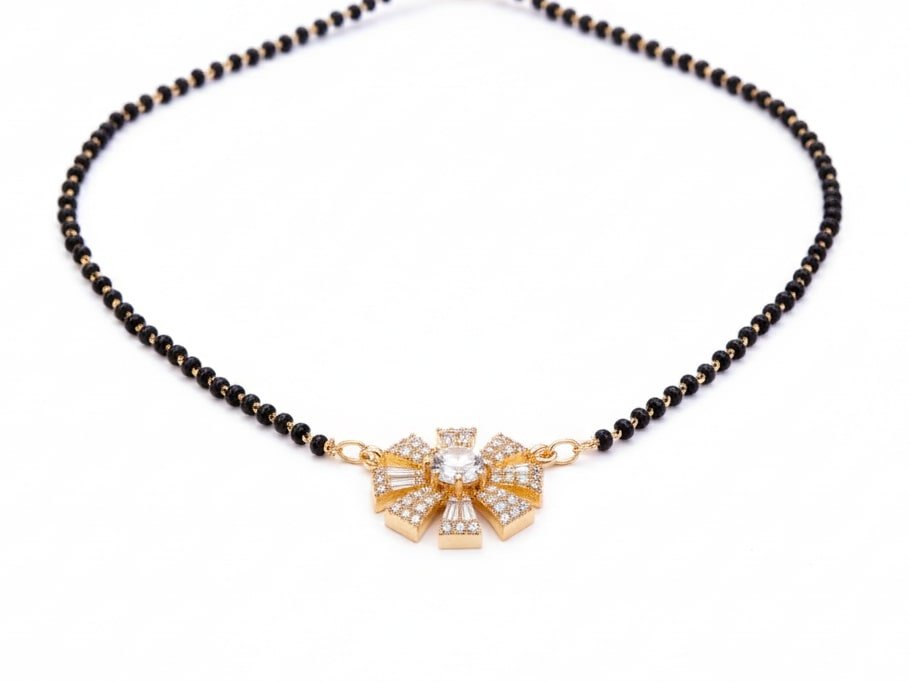 Celestial Gold Mangalsutra - Opal Touch