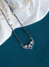 Mangalsutra - Celestial Knot Rhodium Mangalsutra - Opal Touch