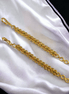 Opal Touch - Celestial Opulence Matil - Red-Green-White Gold Plated - Ear Chain