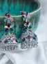 Jhumka - Celestial Rhodium Jhumka - Opal Touch