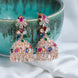 Jhumka - Celestial Rose Gold Jhumka - Opal Touch