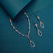 Necklace - Celestial Rose Gold Necklace - Opal Touch