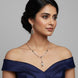 Celestial Rose Gold Necklace - Opal Touch