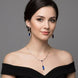 Celestial Rose Gold Necklace - Opal Touch