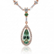 Celestial Rose Gold Necklace - Opal Touch