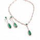 Celestial Rose Gold Necklace - Opal Touch