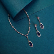 Celestial Rose Gold Necklace - Opal Touch