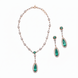 Celestial Rose Gold Necklace - Opal Touch