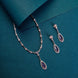 Celestial Rose Gold Necklace - Opal Touch