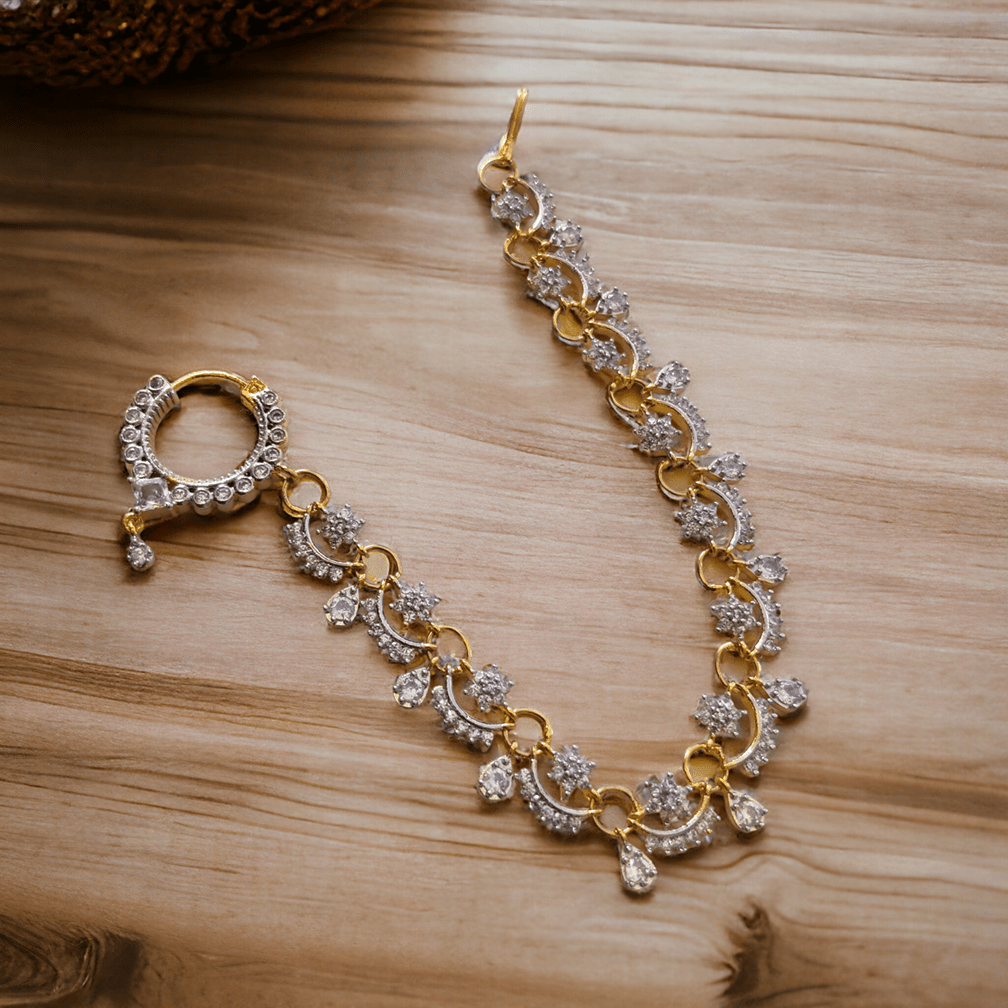 Opal Touch - Charming Long Tana Nath - Nose Pin