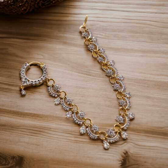Opal Touch - Charming Long Tana Nath - Nose Pin