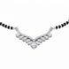 Cherished Threads Rhodium Mangalsutra - Opal Touch
