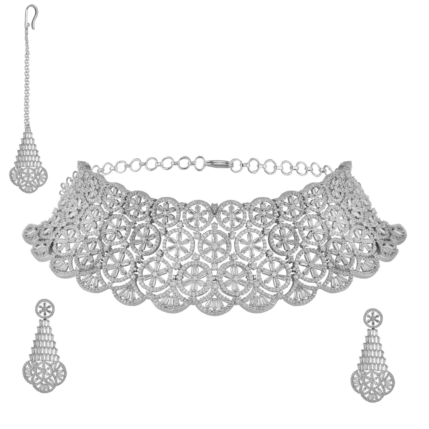 Opal Touch - Chic Choker Necklace -