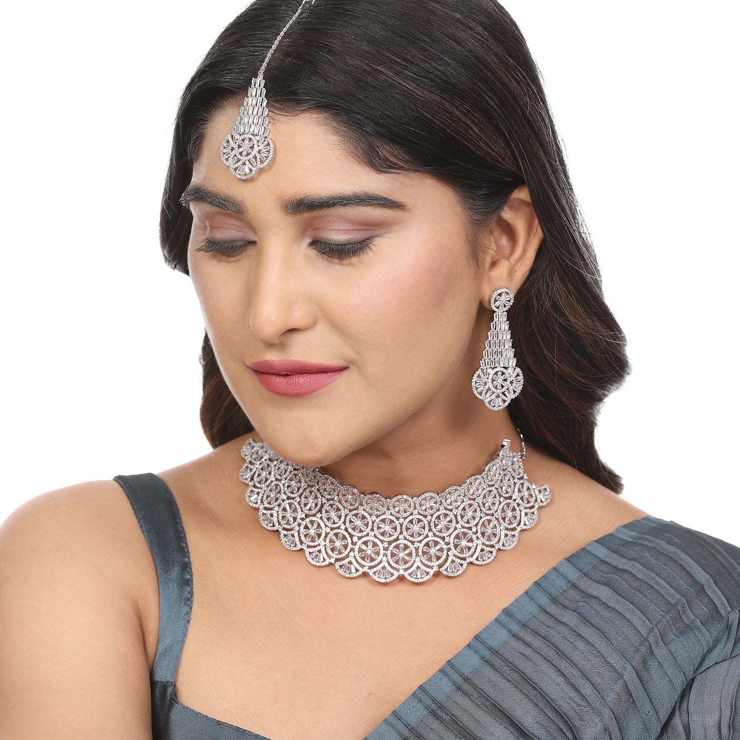 Opal Touch - Chic Choker Necklace -