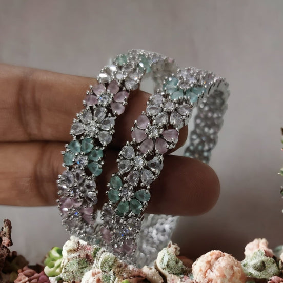 Chroma Charm Opal Bangles - Opal Touch