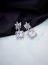 Opal Touch - Classic Rhodium Earrings - Earrings
