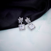 Opal Touch - Classic Rhodium Earrings - Earrings