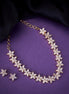 Opal Touch - Classic White Elegance Necklace - Necklace