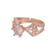 Opal Touch - Cluster Diamond Ring - Rings