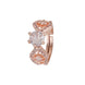 Opal Touch - Cluster Diamond Ring - Rings