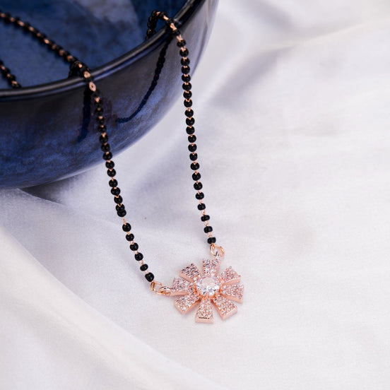 Mangalsutra - Crimson Bliss Mangalsutra - Opal Touch