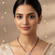 Crimson Bliss Mangalsutra - Opal Touch
