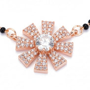 Crimson Bliss Mangalsutra - Opal Touch
