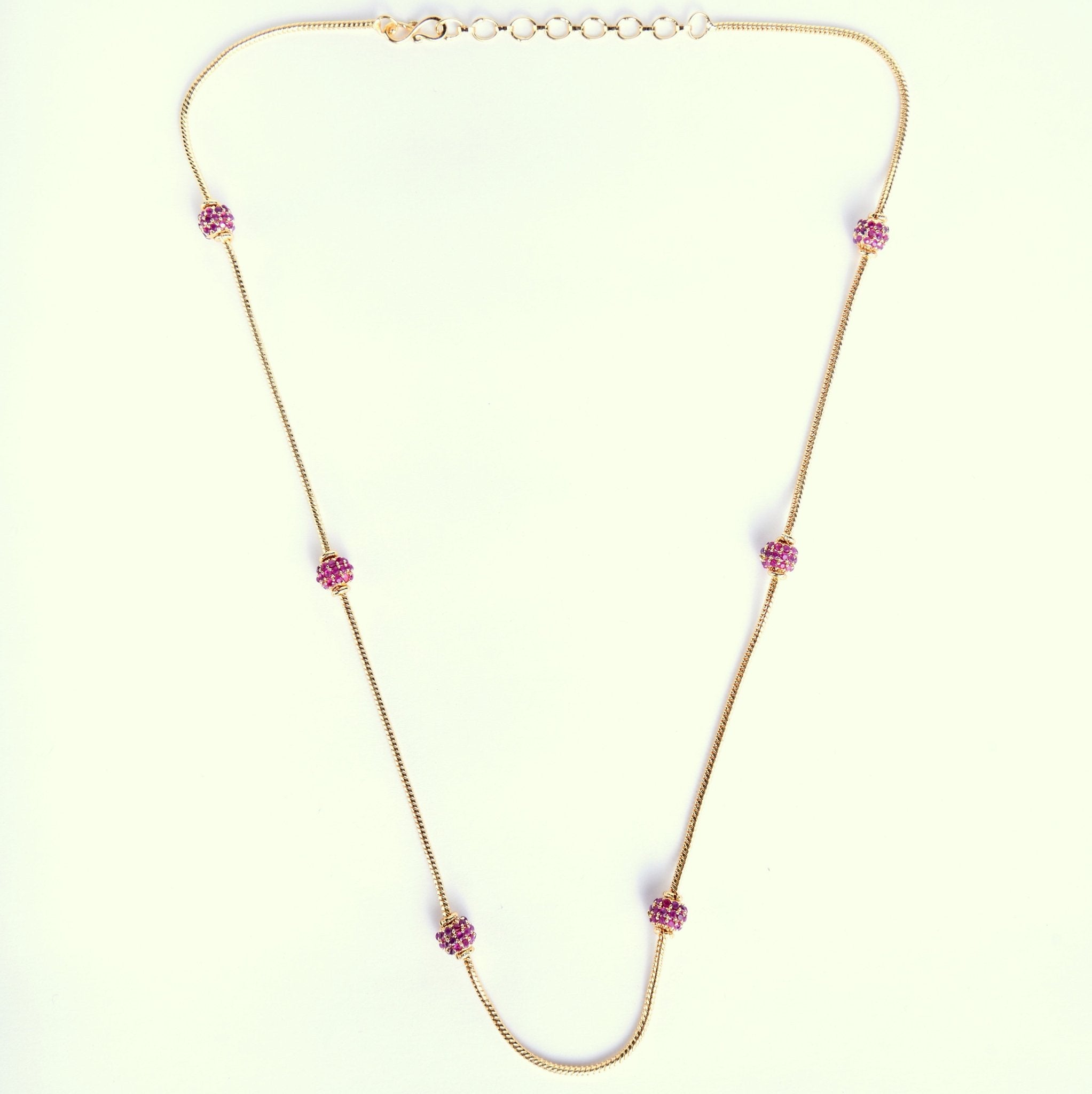 Opal Touch - Crimson Charm Chain - Chain