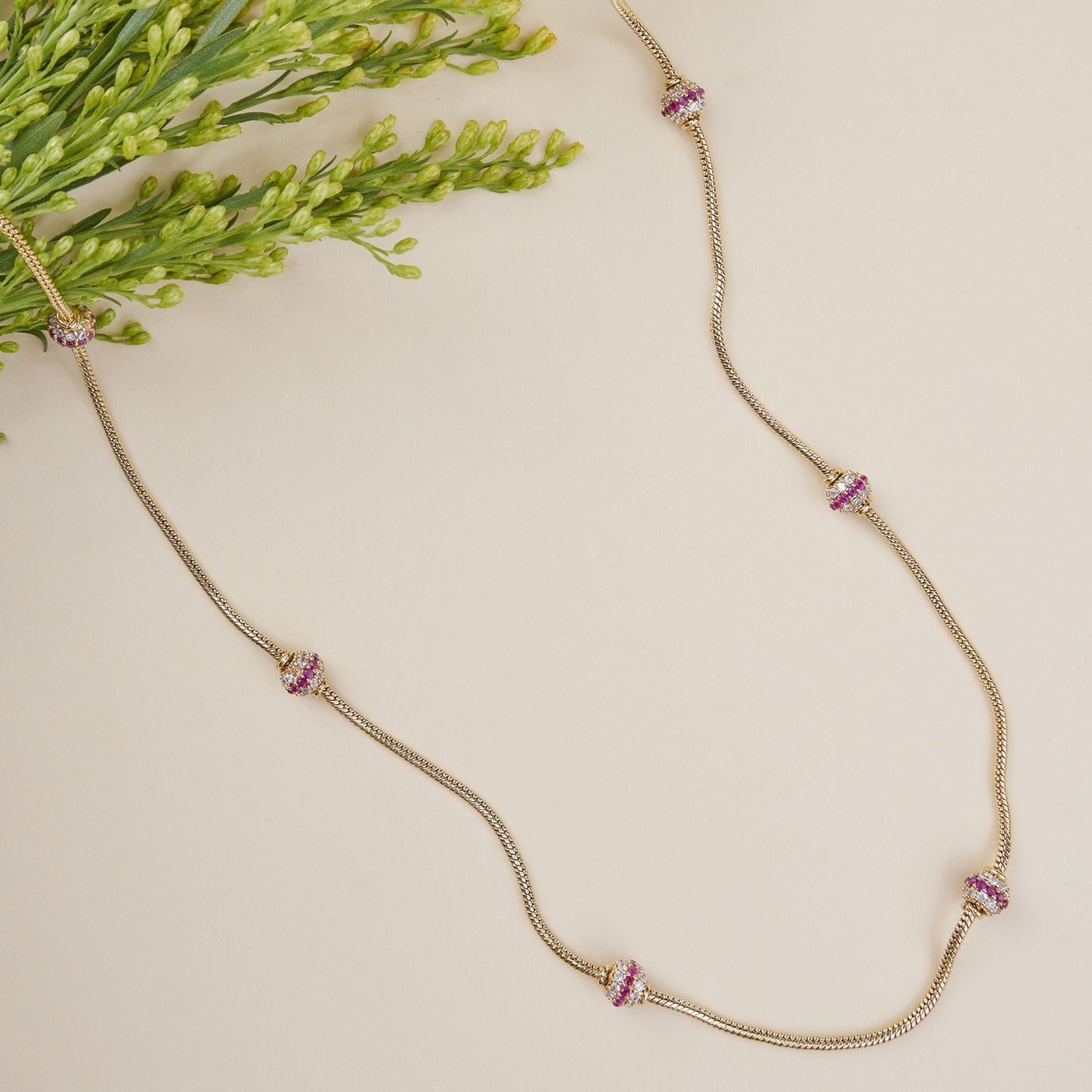 Opal Touch - Crimson Charm Chain - Chain