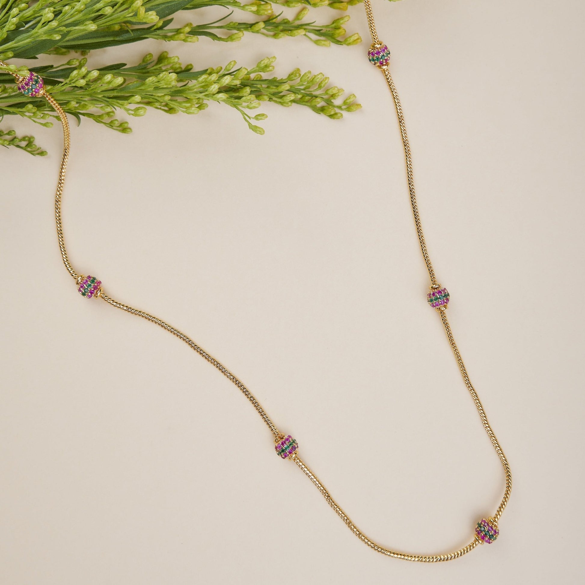 Opal Touch - Crimson Charm Chain - Chain